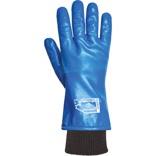 North Sea Winter Coated Gloves, Small, Nitrile Coating, Acrylic Shell Distribution Jean Lapalme