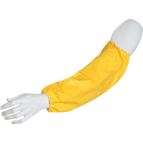 Manches jetables, Longueur de 18", Tychem 2000, Jaune Distribution Jean Lapalme