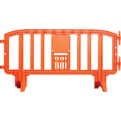 Barricade Movit, Emboîtables, 78" lo x 39" h, Orange Distribution Jean Lapalme