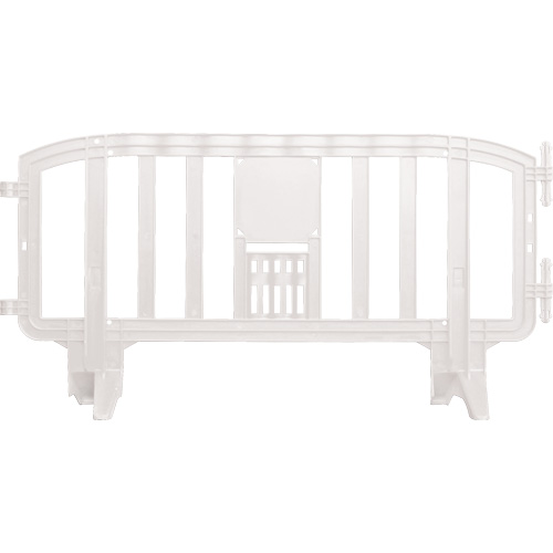 Movit Barricade, Interlocking, 78" L x 39" H, White Distribution Jean Lapalme