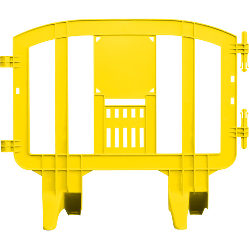 Barricade Minit, Emboîtables, 49" lo x 39" h, Jaune Distribution Jean Lapalme