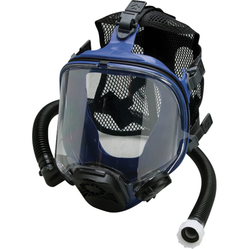 ALLEGRO INDUSTRIES Full-Face Supplied Air Respirator, Silicone, One Size Distribution Jean Lapalme