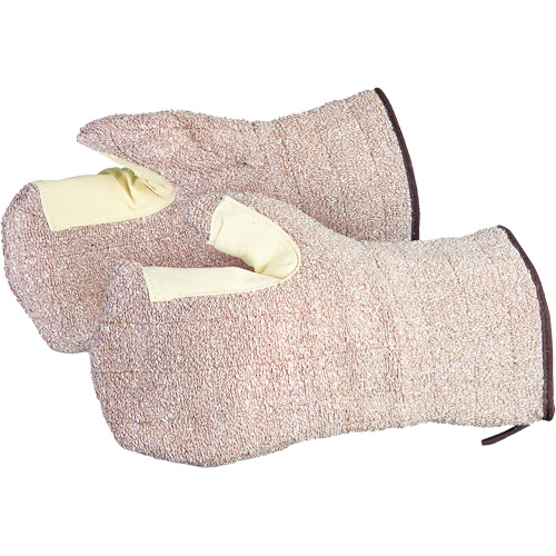 Mitaines de four CoolGrip, Tissu &eacute;ponge, Grand, Prot&egrave;ge jusqu'&agrave; 446° F (230° C) Distribution Jean Lapalme