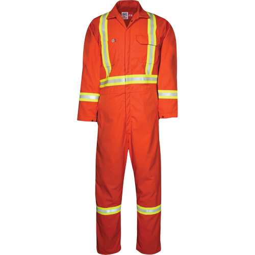 Westex UltraSoft&reg; Unlined Coveralls, Size Medium (Tall), Orange, 8.7 cal/cm² Distribution Jean Lapalme