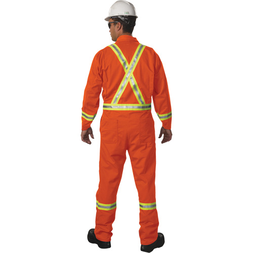 Westex UltraSoft&reg; Unlined Coveralls, Size Medium (Tall), Orange, 8.7 cal/cm² Distribution Jean Lapalme
