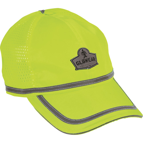 GloWear&reg; 8930 High Visibility Baseball Cap, High Visibility Lime-Yellow, Polyester Distribution Jean Lapalme