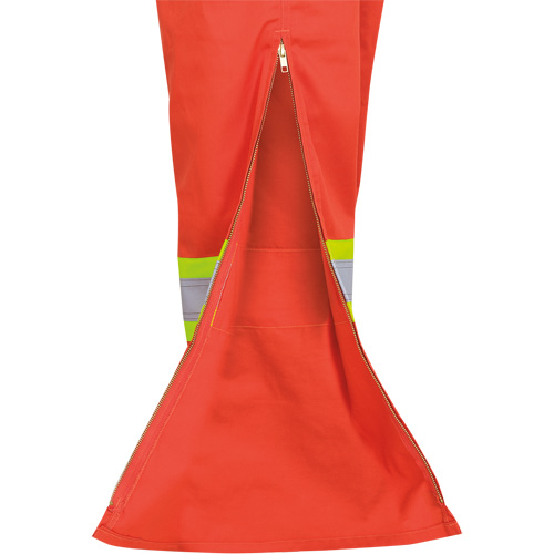 7705 Combinaison haute visibilit&eacute; FR-Tech, Taille 36, Orange Distribution Jean Lapalme