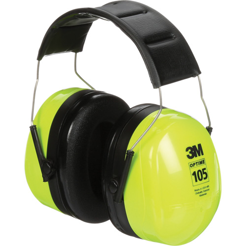 Protecteurs d'oreilles Optime 105 Peltor, Bandeau, 30 NRR dB Distribution Jean Lapalme