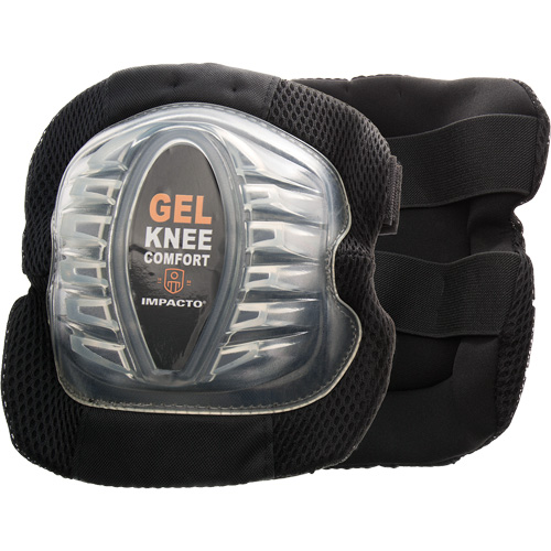 All-Terrain Knee Pads, Hook and Loop Style, Plastic Caps, Gel Pads Distribution Jean Lapalme