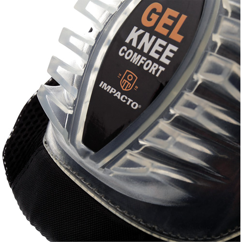 All-Terrain Knee Pads, Hook and Loop Style, Plastic Caps, Gel Pads Distribution Jean Lapalme