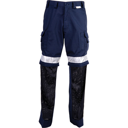 Pantalon haute visibilit&eacute;, Poly-coton, 38, Bleu marine Distribution Jean Lapalme