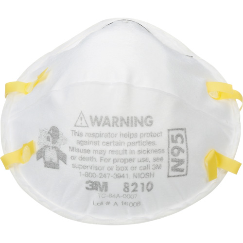 Respirateur contre les particules, N95, Certifi&eacute; NIOSH Distribution Jean Lapalme