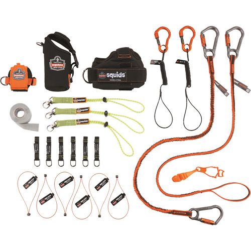 Trousse de longes de fixation d'outils pour vitrier 3185 Squids Distribution Jean Lapalme