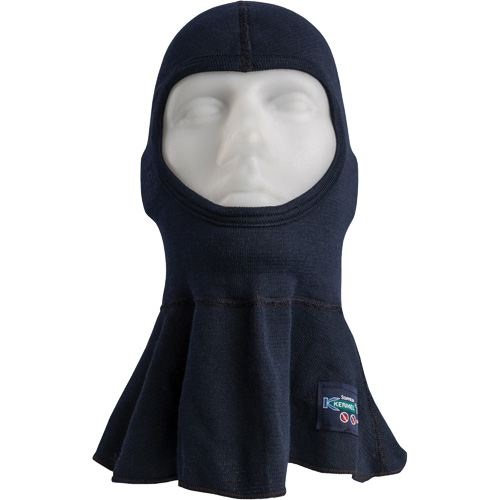 Fire Retardant Stormhood, Navy Blue, Kermel&reg;/Lenzing Distribution Jean Lapalme