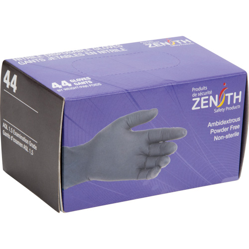 Vending Pack Disposable Gloves, 2X-Large, Nitrile, 5-mil, Powder-Free, Black Distribution Jean Lapalme