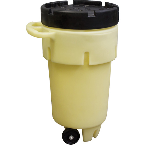 Contenant sur roues Poly-Spillpack, 50 gal. US, Mobile Distribution Jean Lapalme