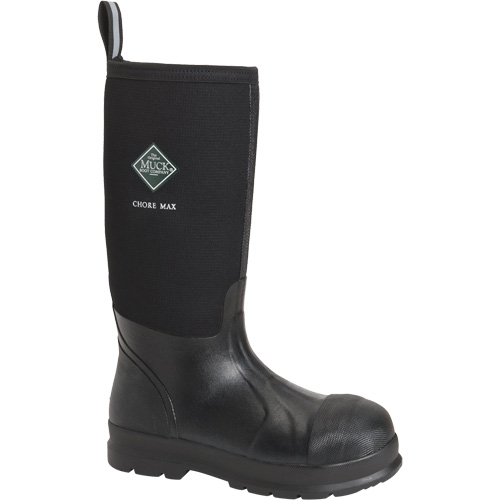 Chore Max Safety Boots, Rubber, Composite Toe, Size 10, Puncture Resistant Sole Distribution Jean Lapalme
