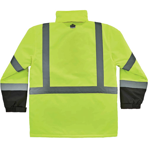 Parka thermique GloWear 8384 de Type R, Jaune lime haute visibilit&eacute;, Grand Distribution Jean Lapalme