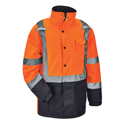 GloWear&reg; 8384 Type R Thermal Parka, High Visibility Orange, Large Distribution Jean Lapalme