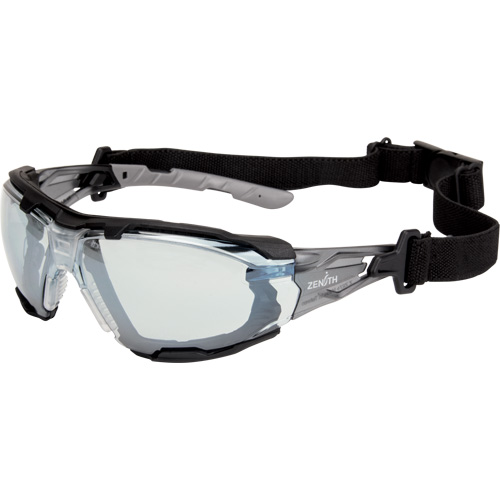 Z2900 Series Safety Glasses with Foam Gasket, Indoor/Outdoor Mirror Lens, Anti-Scratch, ANSI Z87+/Meets/Exceeds CSA Z94.3 Distribution Jean Lapalme