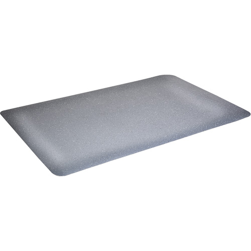 WD Foodmaster Anti-Microbial Mats, Smooth, 3' x 4' x 9/16", Grey, Nitrile/Rubber Distribution Jean Lapalme