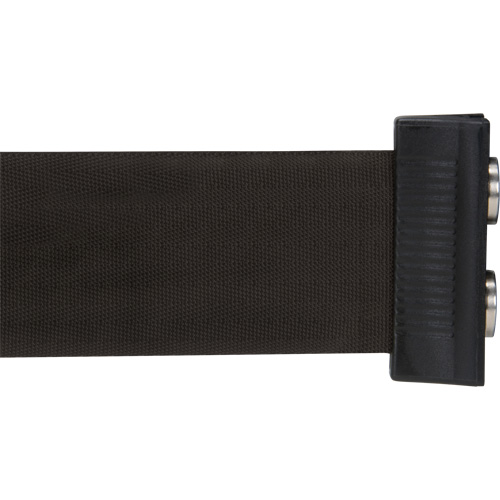 Cassette de ruban magn&eacute;tique pour barri&egrave;re de contr&ocirc;le des foules personnalis&eacute;e, 7', Ruban Noir Distribution Jean Lapalme