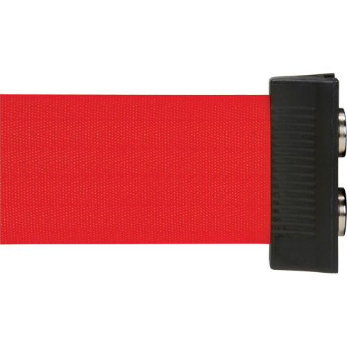 Cassette de ruban magn&eacute;tique pour barri&egrave;re de contr&ocirc;le des foules personnalis&eacute;e, 7', Ruban Rouge Distribution Jean Lapalme