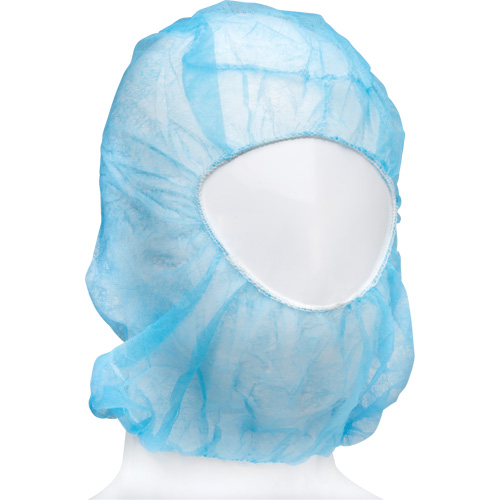 Cagoule jetable, Polypropyl&egrave;ne, Bleu Distribution Jean Lapalme
