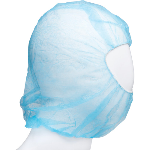 Cagoule jetable, Polypropyl&egrave;ne, Bleu Distribution Jean Lapalme
