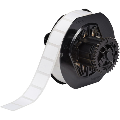 &eacute;tiquettes de laboratoire pour lames de microscope de s&eacute;rie B33, Polyester, 0,9" lo x 0,75" h, Blanc Distribution Jean Lapalme