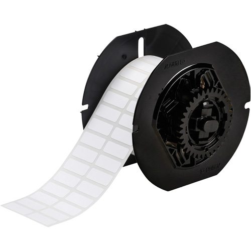 &eacute;tiquettes pour laboratoire r&eacute;sistant aux produits chimiques de s&eacute;rie B33, Polyester, 1" lo x 0,375" h, Blanc Distribution Jean Lapalme