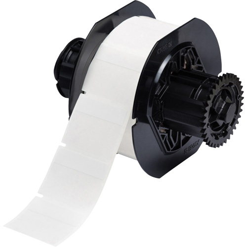 &eacute;tiquettes auto plastifiantes de s&eacute;rie B33, Vinyle, 1,75" lo x 1,5" h, Blanc Distribution Jean Lapalme