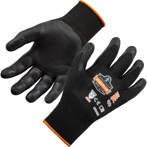 Gants enduits ProFlex DSX pour pr&eacute;hension de produits secs, Petit, R&ecirc;vetement Nitrile, Calibre 18, Enveloppe en Nylon/Spand Distribution Jean Lapalme
