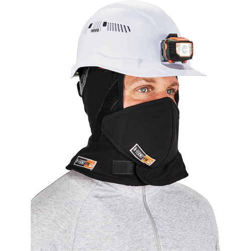 Doublure de casque de s&eacute;curit&eacute; d'hiver r&eacute;sistante au feu N-Ferno avec cache-bouche Distribution Jean Lapalme