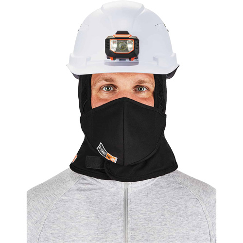 Doublure de casque de s&eacute;curit&eacute; d'hiver r&eacute;sistante au feu N-Ferno avec cache-bouche Distribution Jean Lapalme