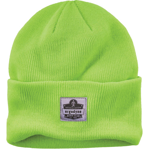 Bonnet en tricot c&ocirc;tel&eacute; N-Ferno, Taille unique, Vert lime haute visibilit&eacute; Distribution Jean Lapalme