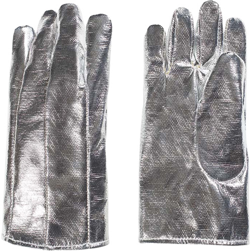 Heat Resistant Gloves, Aluminized/Kevlar&reg;, One Size, Protects Up To 800° F (426.66° C) Distribution Jean Lapalme