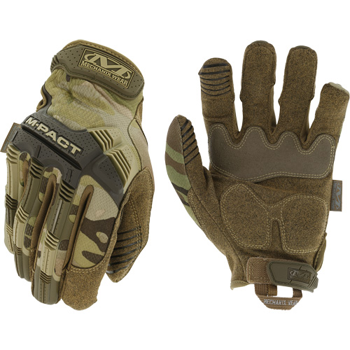 M-Pact&reg; MultiCam Tactical Impact Gloves, 8, Synthetic Palm, Hook & Loop Cuff Distribution Jean Lapalme