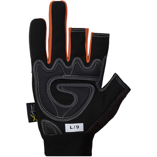 Gants de cadreurs avec doigts d&eacute;couverts Clutch Gear, Paume Synth&eacute;tique, Taille Petit Distribution Jean Lapalme