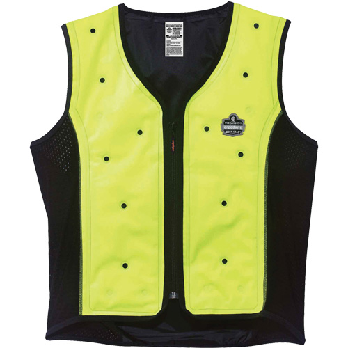 Chill-Its&reg; 6685 Dry Cooling Vest, 4X-Large, High Visibility Lime-Yellow Distribution Jean Lapalme