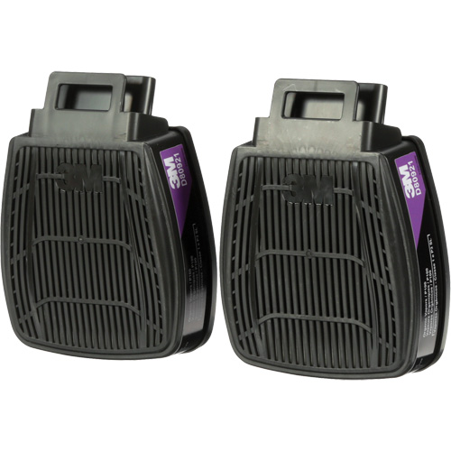 Cartouche & filtre pour respirateur Secure Click, Combinaison cartouche et filtre contre les particules pour gaz/vapeurs, Vapeurs organiques/P100 Distribution Jean Lapalme