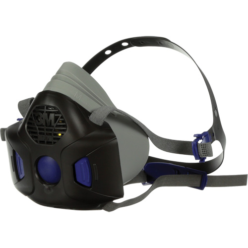 Respirateur r&eacute;utilisable &agrave; demi-masque s&eacute;rie HF-800 Secure Click, Silicone, Moyen Distribution Jean Lapalme