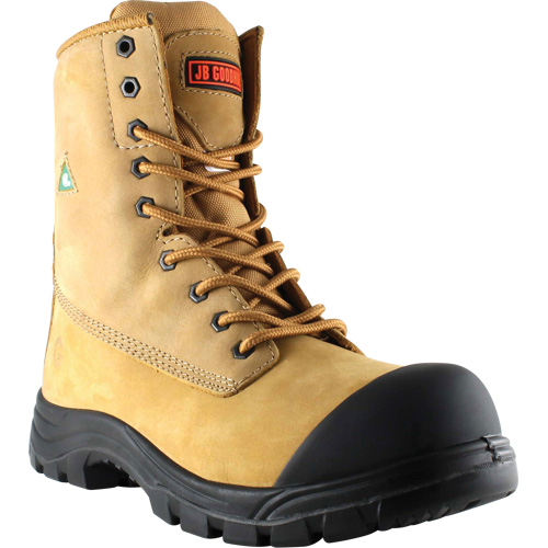 Attack Work Boots, Leather, Steel Toe, Size 7 Distribution Jean Lapalme