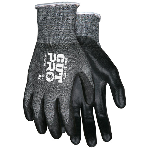 Safety Cut Pro Cut Resistant Gloves, Size Large, 13 Gauge, Polyurethane Coated, HPPE Shell, ASTM ANSI Level A2 Distribution Jean Lapalme