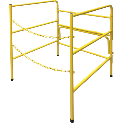 Manhole Guard Rail, Steel Distribution Jean Lapalme