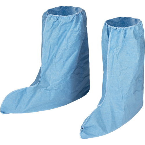 Pyrolon&reg; Plus 2 Flame Resistant Boot Covers, X-Large, FR Treated Fabric, Blue Distribution Jean Lapalme