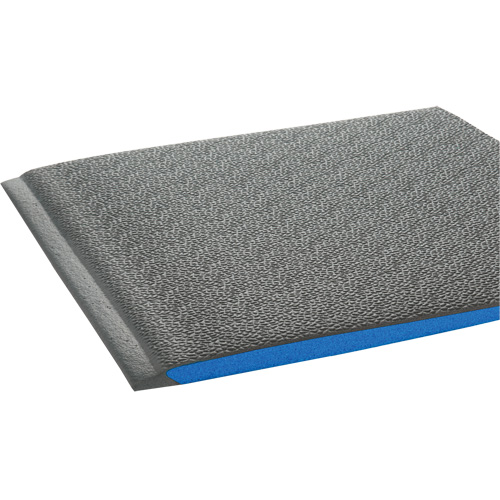 Tapis ergonomiques Wear-Bond Comfort-King, Rugueux, 2' x 3' x 9/16", Gris, Mousse de vinyle Distribution Jean Lapalme