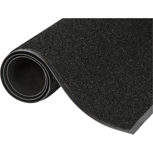 Jasper Entrance Mats, Wiper/Scraper, 2' x 3' x 5/16", Black Distribution Jean Lapalme