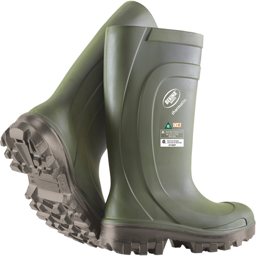 Thermolite Insulated Safety Boots, Polyurethane, Composite Toe, Size 6, Puncture Resistant Sole Distribution Jean Lapalme