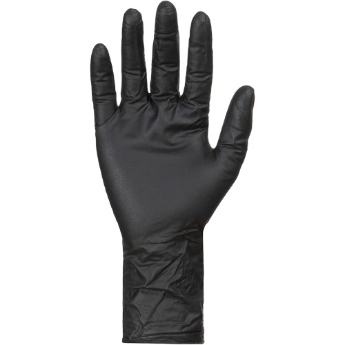 Gants jetables KeepKleen, Petit, Nitrile, 8 mils, Sans poudre, Noir Distribution Jean Lapalme